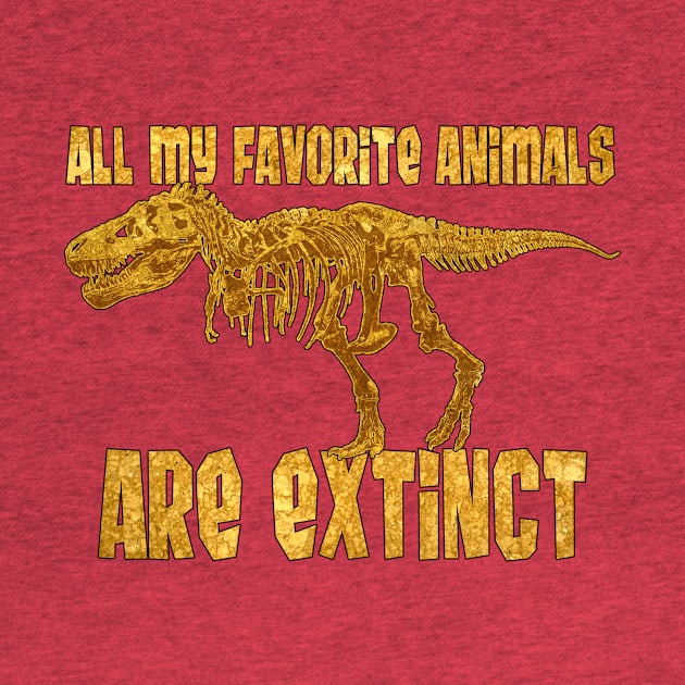 All My Fav Animals Are Extinct - T. Rex by Viergacht